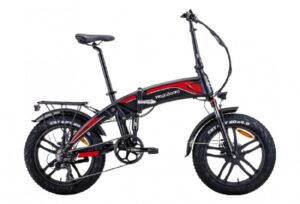 Vélo SuperBike Plus + 1 Batterie supplémentaire NOIR-ROUGE