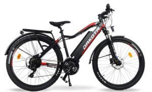 Vélo VTT électrique URBANBIKER Dakota FE (FULL EQUIPED) Rouge – Batterie 840 Wh Moteur 250W