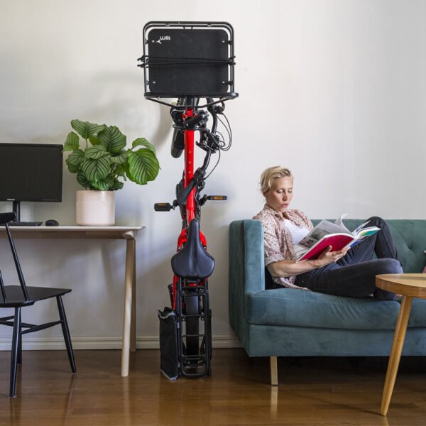 Vélo cargo électrique Compact Tern HSD P9 Rouge