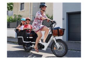 Vélo cargo électrique familial U-Cargo Family