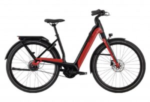 Velo de Ville Electrique Cannondale Mavaro Neo 4 Shimano Nexus 8V Courroie 625 Wh 700 mm Rouge Rally