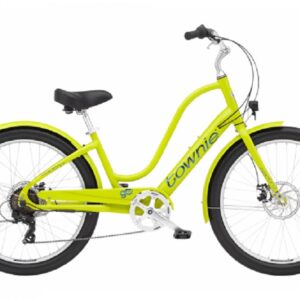 Velo de Ville Electrique Electra Townie Go 7D EQ Wave Shimano Tourney 7V 250 Wh 26 Citron 2023