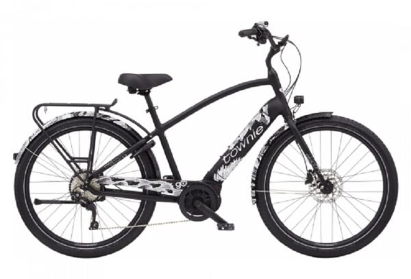 Velo de Ville Electrique Electra Townie Path Go 10D EQ Step Over 500 Wh 27.5 Shimano Deore 10V Noir 2021