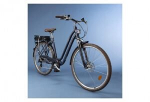Velo de Ville Electrique Elops 900 E Shimano Altus 7V 417 Wh 700 mm Bleu Marine 20221