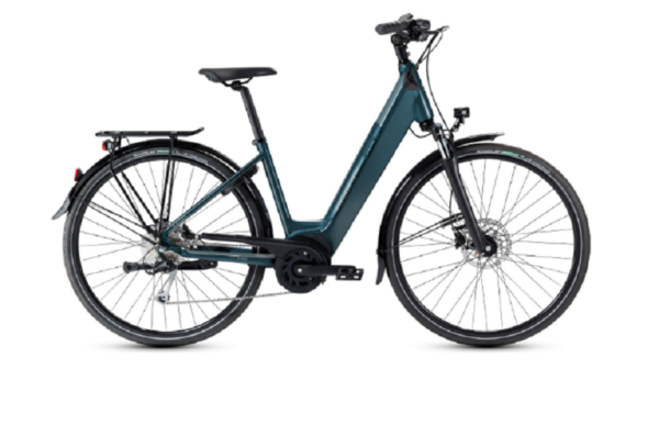 Velo de Ville Electrique Peugeot eC01 D9 Performance Shimano Alivio 9V 500 Wh 700 mm Bleu Celebes 2022 Velo de Ville Electrique Peugeot eC01 D9 Performance Shimano Alivio 9V 500 Wh 700 mm Bleu Celebes 2022