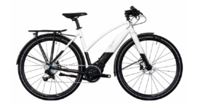 Velo de Ville Electrique Stajvelo Nomades Sram GX 11V 500 Wh 700 mm Blanc 2022