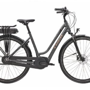 Velo de Ville Electrique Trek District 1 Midstep Shimano Nexus 7V 400 Wh 700 mm Gris Lithium 2023