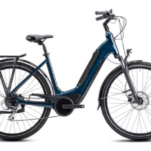 Velo de Ville Electrique Winora Tria 8 Wave Shimano Altus Acera 8V 400 Wh 700 mm Bleu Deepsea 2022