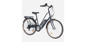 Vélo de ville électrique Nakamura adulte E CITY LTD gris