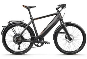 Vélo de ville électrique Stromer ST1X 2020 cadre confort gris