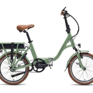 Vélo de ville pliant électrique BEAUFORT Ascento blanc