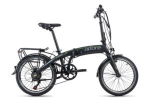 Vélo électrique 20'' - ADORE - Cologne - Unisexe - 250W Li-Ion 36V - 10 Ah 6 Vitesses - Noir - Taille de Cadre 30 cm