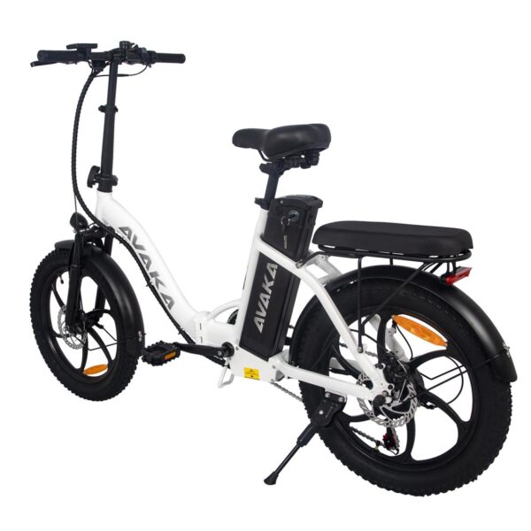 Vélo électrique AVAKA BZ20 30KM/H 500W moteur pneus 20 pouces 48V15Ah Noir