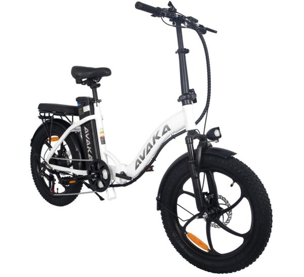 Vélo électrique AVAKA BZ20 30KM/H 500W moteur pneus 20 pouces 48V15Ah Noir