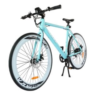 Vélo électrique AVAKA R1 250W 36V 9AH avec dérailleur à 7 vitesses-bleu