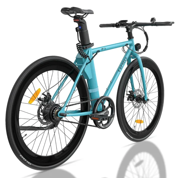 Vélo électrique FAFREES F1 36V 8.7Ah 250W Vélo de route 25km/h Pneu 700C 28C Bleu