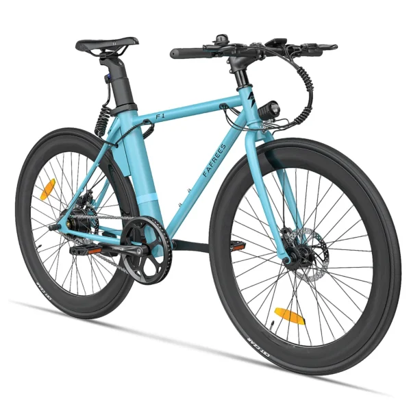Vélo électrique FAFREES F1 36V 8.7Ah 250W Vélo de route 25km/h Pneu 700C 28C Bleu