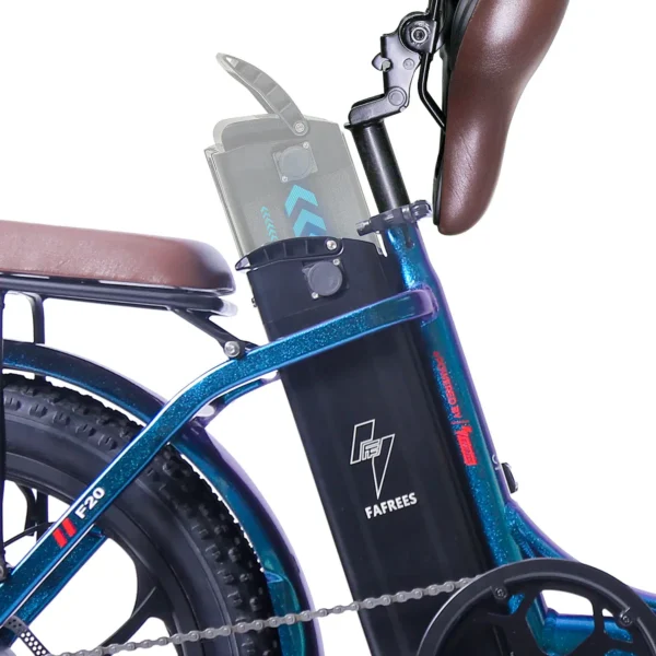 Vélo électrique FAFREES F20 Pro 36V 18AH 250W - Bleu aurore