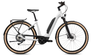 Vélo électrique Flyer UPSTREET5 3.12 28"- 630WH 2022 Blanc