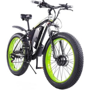 Vélo électrique GOGOBEST GF700 50km/h 500W Noir vert