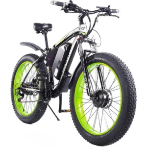 Vélo électrique GOGOBEST GF700 50km/h 500W Noir vert