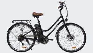 Velo electrique Velair Horizon 28 Shimano 7 Vitesses Autonomie 50 km Noir