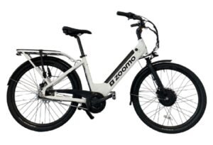 Vélo électrique Zoomo Zero blanc-noir