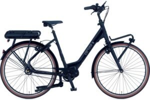 Vélo électrique bleu nuit CORTINA E-Common HB8 cadre bas