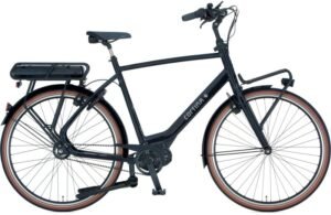 Vélo électrique bleu nuit CORTINA E-Common HB8 cadre bas