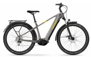 Vélo électrique de randonnée Winora Yucatan X8 Quarz matt cadre trapèze