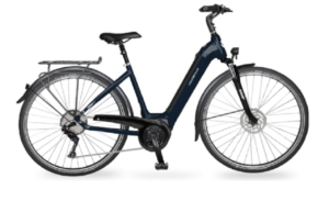 Velo electrique de ville AEB 490 Nexus ouvert bleu nuit
