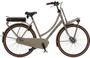 Vélo électrique hollandais de ville moteur pédalier CORTINA E-U4 Solid 7v cadre bas