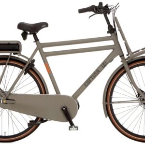 Vélo électrique hollandais de ville moteur pédalier CORTINA E-U4 Solid 7v cadre bas