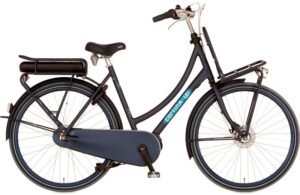 Vélo électrique moteur central bleu marine CORTINA E-U4 7v