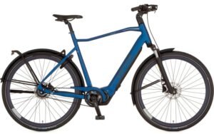 Vélo électrique performant CORTINA E-Silento Pro cadre haut bleu