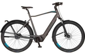 Vélo électrique performant CORTINA E-Silento Pro cadre haut bleu