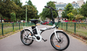 Velo electrique pliable Velair Work 250 W blanc