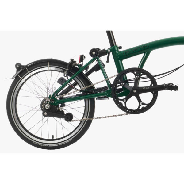 Vélo pliant BROMPTON C Line Urban 2023 vert