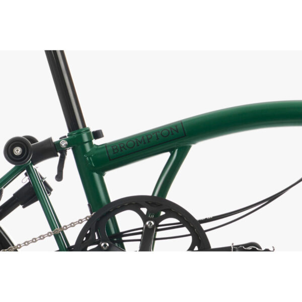 Vélo pliant BROMPTON C Line Urban 2023 vert