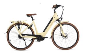 Vélo ville électrique BEAUFORT Bay 28" 630 Wh marron