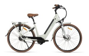 Vélo ville électrique BEAUFORT Bay 28" 630 Wh marron