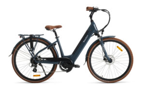 Vélo ville électrique BEAUFORT Betty 418 Wh 50 - 120 km gris