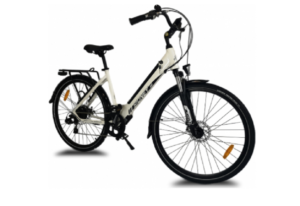 Velo ville electrique URBANBIKER SIDNEY Blanc Battery 504Wh Moteur 250W