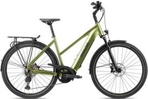 Vélos de trekking électriques Breezer Powertrip Evo 1.1+ ST vert