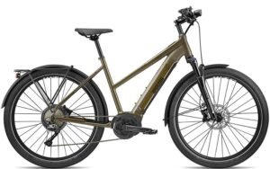 Vélos de trekking électriques Breezer Powerwolf Evo SM 2.1+ ST olive