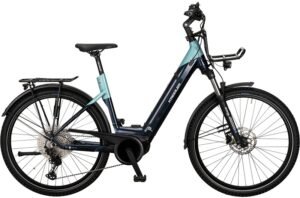 Vélos de trekking électriques Kreidler Vitality Eco 10 Cross Wave bleu