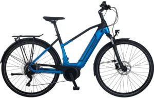 Vélos de trekking électriques Kreidler Vitality Eco 7 Sport Trapèze bleu