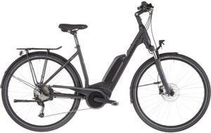 Vélos de trekking électriques Ortler Bozen Performance Wave noir