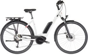 Vélos de trekking électriques Ortler Bozen Wave blanc