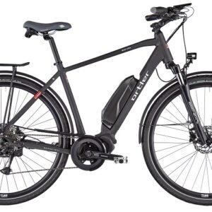 Vélos de trekking électriques Ortler E-Montana 400 noir